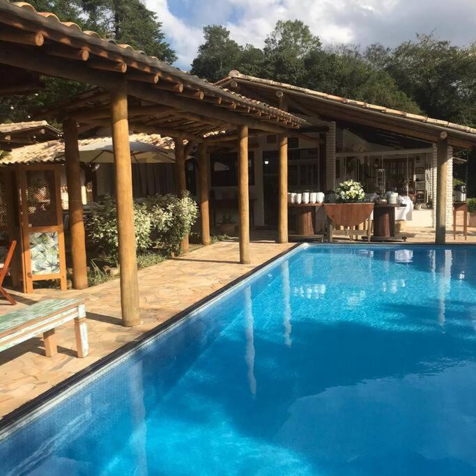 Sitio Vale Da Colina-Nazare Paulista - 10 Pessoas 빌라 외부 사진