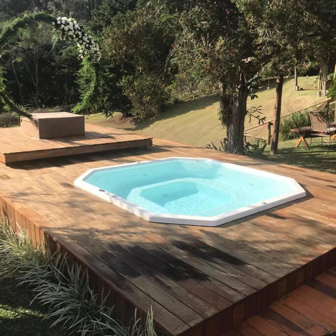 Sitio Vale Da Colina-Nazare Paulista - 10 Pessoas 빌라 외부 사진